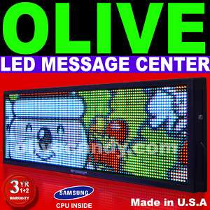 LED Sign Programmable Message Display Board 52x118  
