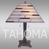 Tiffany Style Stained Glass Art Deco Slate Table Lamp With Fast Free 