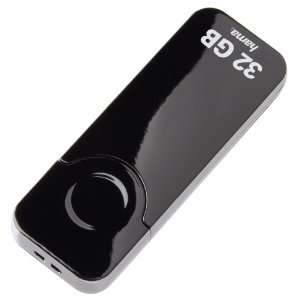 Hama HighSpeed Pro FlashPen Nizza, USB Stick 2.0, 32GB 100X Schwarz