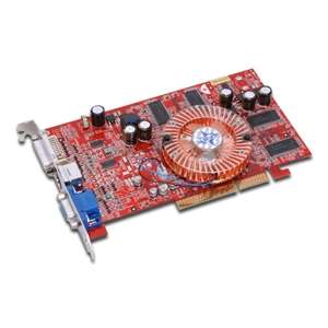 MSI Radeon 9550 / 256MB DDR / AGP 8x / DVI / VGA / TV Out / Video Card 