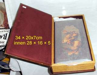 Napoleon 2x in1 Buch Box Geheim Schatulle Kassette  