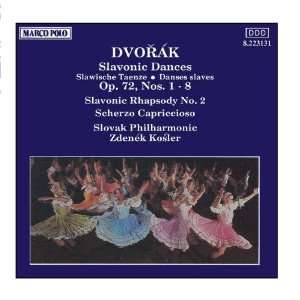 DVORAK: Slavonic Dances, Op. 72 / Slavonic Rhapsody: Zdenek Kosler 
