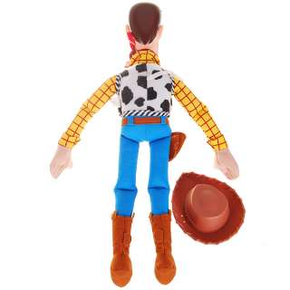 Woody Action Figure Doll Toy with Plastic Head and Hat  
