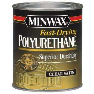 Minwax 1 qt. Satin Fast Drying Polyurethane 63010 
