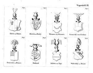1840   Wappen Böhmen Heraldik Original Lithographie  