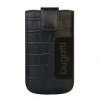 bugatti Leder Tasche CROCO BLACK / SL / für Samsung i9100 Galaxy S2 