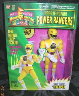 Karate Choppin Trini Yellow Power Rangers Deluxe 8 94 045557022051 