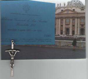 John Paul II Papal Crucifix Pope Blessed on 4/6/2011  