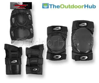 ADULT OSPREY SKATE ELBOW KNEE PADS AND WRIST GUARD SET  