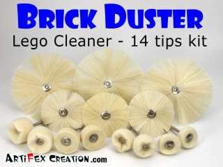 Brick Duster Attachments / Clean Lego 10182 10185 10190 10197 10211 