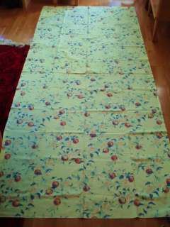 IKEA Sweden vintage BIG fabric Floral Peachtree  