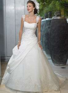 Luxus Abendkleid Brautkleid, Ballkleid, Weiße New 117  