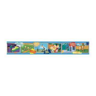   Wallcoverings 9 in H Phineas & Ferb Border DK6043BD 