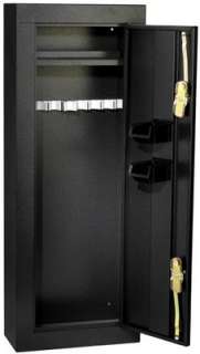 HOMAK HS30103660 8 Gun Security Cabinet 4 Point Locking System Tubular 
