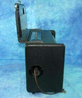 Vintage Zenith Wave Magnet Tube Radio Trans Oceanic In Hard Shell Case 