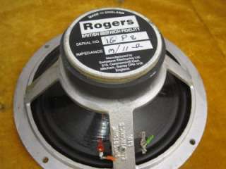 rogers/ swisstone ls3/6 export monitor drive unit speaker  