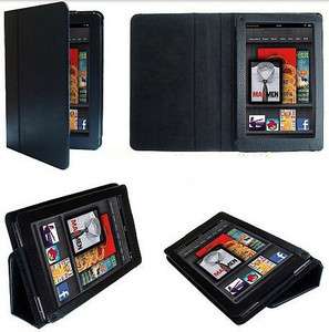   Folio PU Leather Case Cover For  Kindle Fire 7 Tablet  