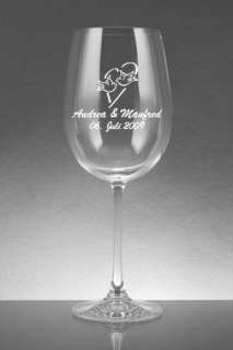 Leonardo Rotweinglas personalisiert   Weinglas Gravur  