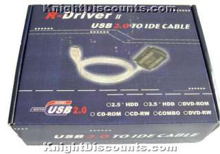 USB to IDE 2.5 3.5 External Hard Drive/CDRom/DVD Kit  