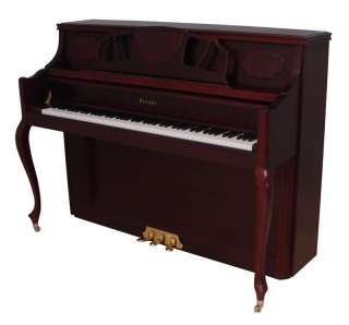 Falcone Decorator Piano French Cherry Mahogany  