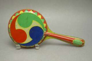 Vintage T. Conn Tin Litho Circus Clown Toy Noisemaker  
