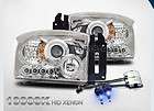 Xenon HID 06 07 Dodge Ram Halo Eye Projector Headlights  