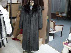 BLACK JEWEL FEMALE MINK COAT NEW 49.5 long $14,500  