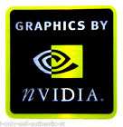 Original Graphics by NVIDIA Sticker 25 x 25mm 332 items in Computer 