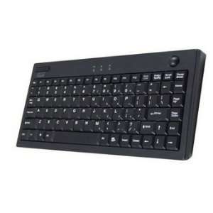  O Adesso O   Mini Usb Keyboard With Trackball (Black 