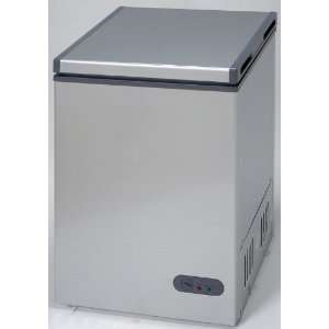  Avanti Stainless Look Chest Freestanding Freezer CF1011PS 