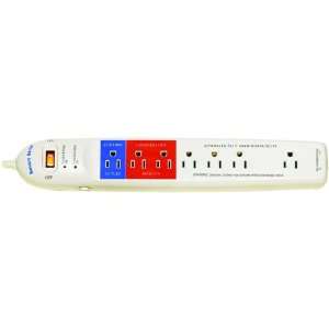  New BITS LIMITED SCG4 7 OUTLET SMART STRIP (WITH FAX/MODEM 
