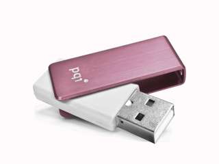 PQI 4Gb USB Memory Pen Stick U262 Metal Cover Pink  
