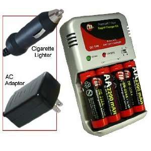  CTA Digital AA NiMH Batteries 4 Pk/charger ( DC 1HK 