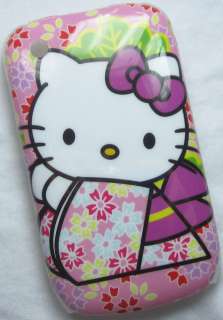 Hello Kitty hard back case for Blackberry Curve 8520 #E  