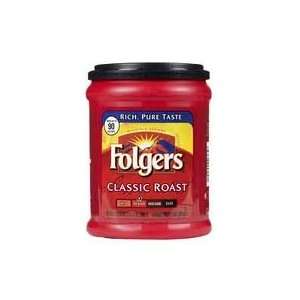 Folgers Classic Roast Medium Ground Grocery & Gourmet Food