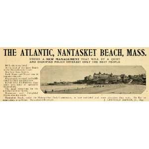  1902 Ad Atlantic Nantasket Beach Sea Coast Attractions 