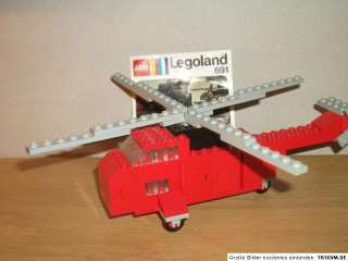   Lego   691   Hubschrauber mit BA 1974