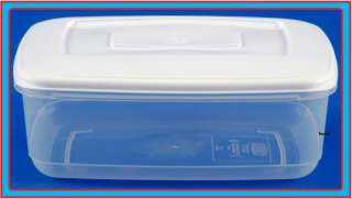 5L RECTANGLE PLASTIC FOOD STORAGE LUNCH BOX CONTAINER  