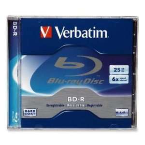  Blu Ray Disc, 6x, 25GB, Single Layer, Branded Jewel Case 