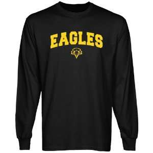   State Eagles Black Logo Arch Long Sleeve T shirt