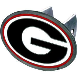  Bulldogs NCAA G Pewter Trailer Hitch Cover