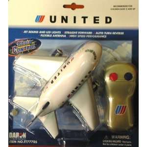  United Airlines Radio Control Plane Toys & Games
