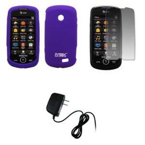   Case + Screen Protector + Home Wall Charger for AT&T Samsung Solstice