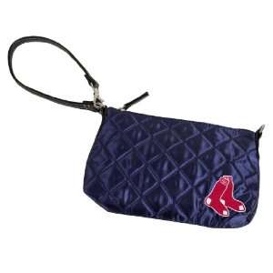   Boston Red Sox Quilted Wristlet, Navy 