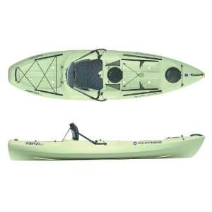 Pelican Pursuit 80 X Fade Kayak in Blue / White.