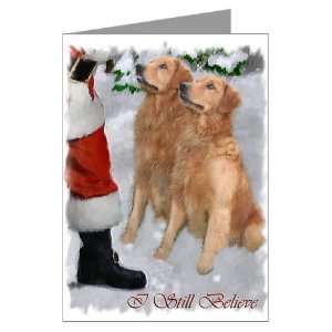 Golden Retriever Christmas Cards Pk of 10 Pets Greeting Cards Pk of 10 
