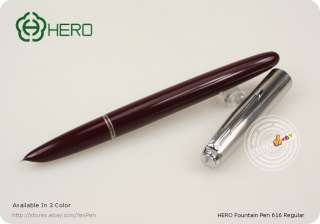 10X HERO Fountain Pen 616 Regular Vintage Style 3 Color  