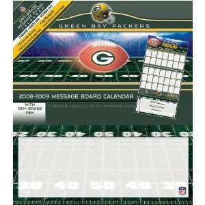   Bay Packers NFL 17 Month Message Board Calendar