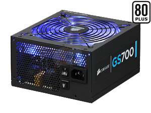 CORSAIR Gaming Series GS700 700W ATX12V v2.3 80 PLUS Certified Active 