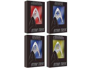    Star Trek Starfleet Badge Replica Set of 4